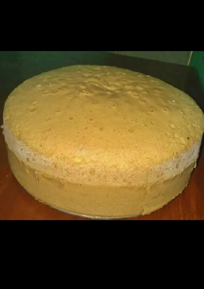 Una foto de Bizcochuelo común de limón