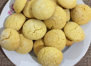 Una foto de Polvorones de polenta