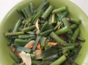 Foto resep Tumis Blalo (kembang bawang merah)