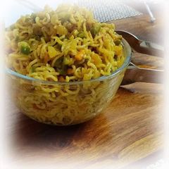 A picture of Veg tadka Maggi.