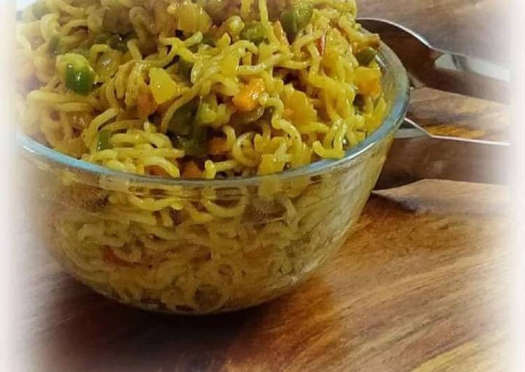 How to Prepare Homemade Veg tadka Maggi