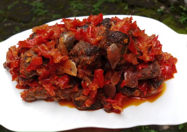 Cara Bikin Dendeng balado basah Anti Gagal