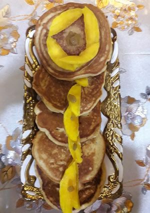 A picture of Mango pancake.