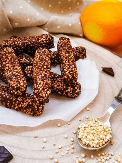Foto de Palitos de quinoa e chocolate
