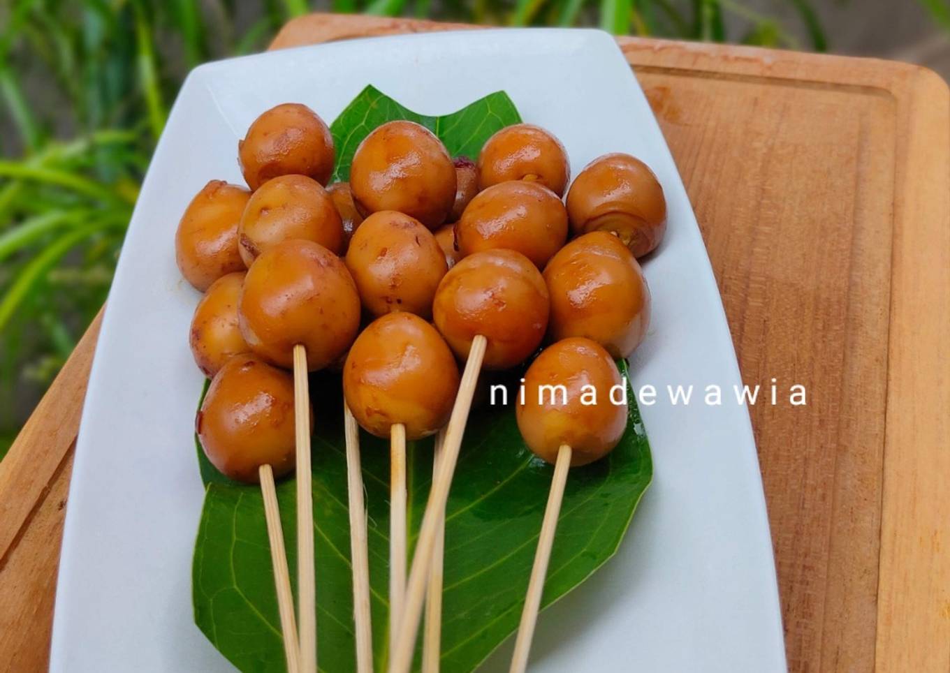 Sate Telur Puyuh Angkringan