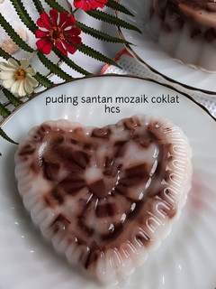 Foto resep Puding Santan Mozaik Coklat