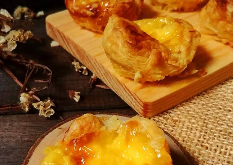 Portugese egg tart