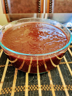 Una foto de Chamoy casero