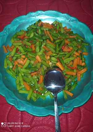 Foto resep Oseng buncis & wortel