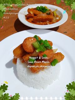 Foto resep Nugget n Sosis Saus Asam Manis