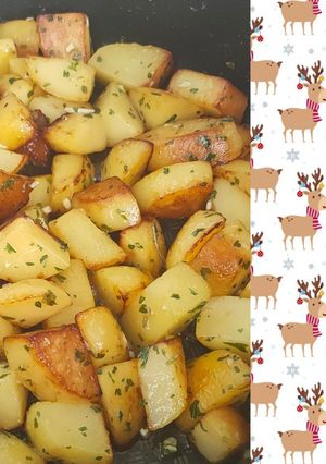 Une photo de Pommes de terre persillées