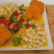 Tiradito de pescado peruano
