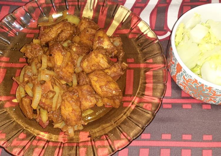 Langkah Mudah untuk Membuat Chicken tikka masala ala Merry yang mudah