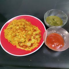 A picture of Jowar Atta Chilla.