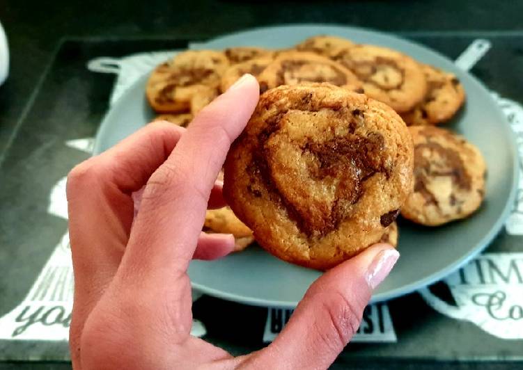 Cookies façon roulé au Nutella 🍪👍💕