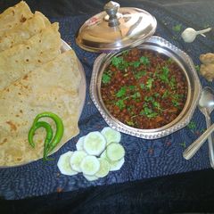A picture of Red Pigeon Peas Curry.