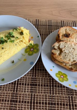 Una foto de Omelette