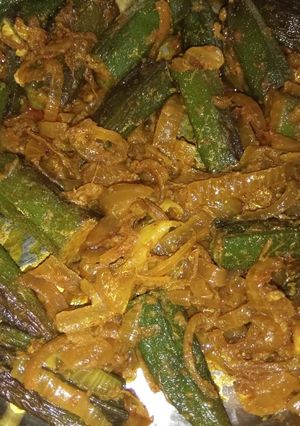 A picture of Bhindi masala.