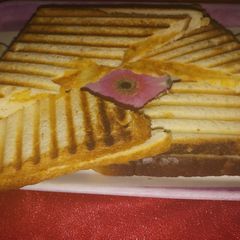 Aloo matar sandwich A picture of Aloo matar sandwich.