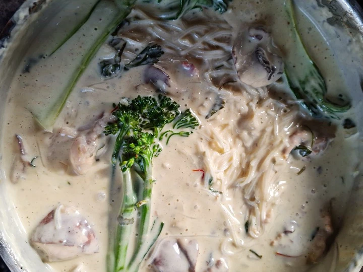 Simple Way Make Recipe Thick chicken noodle soup that is Delicious, Perfect}