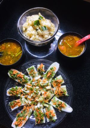 A picture of Cucumber salad.