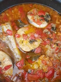 Una foto de Merluza en escabeche