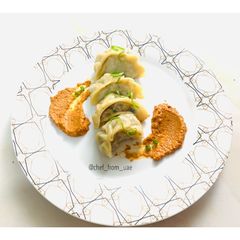 A picture of Dumplings 🥟.