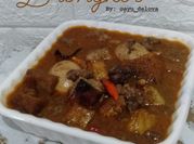 Gambar brongkos sapi kluwek