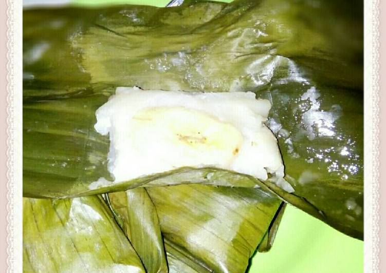 Kue pisang lembut/nagasari