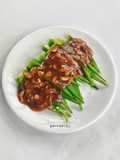 Okra Saus Bawang