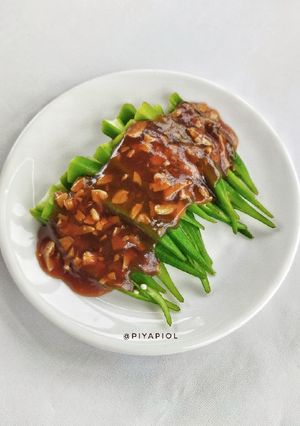 Foto resep Okra Saus Bawang