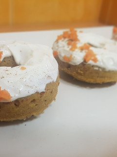 Una foto de Donuts tarta de zanahoria