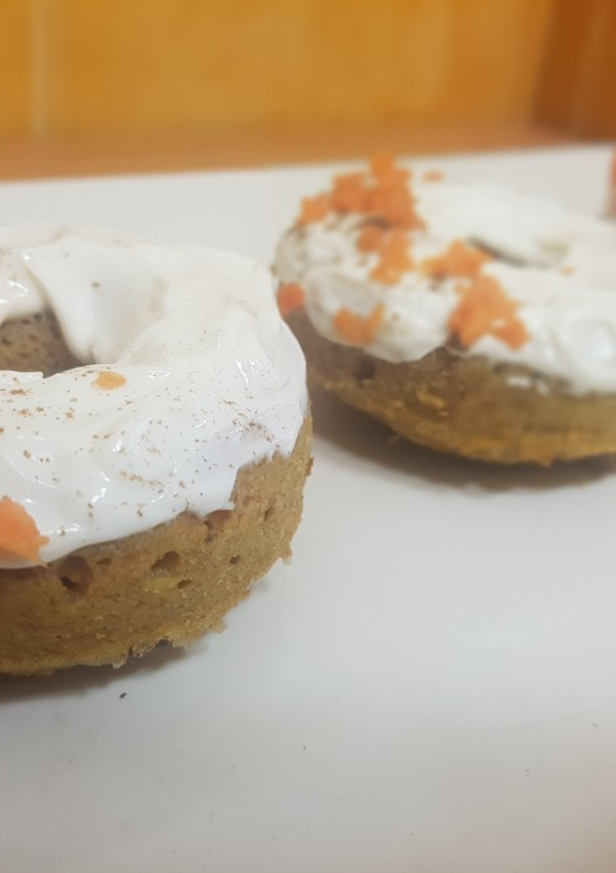 Una foto de Donuts tarta de zanahoria