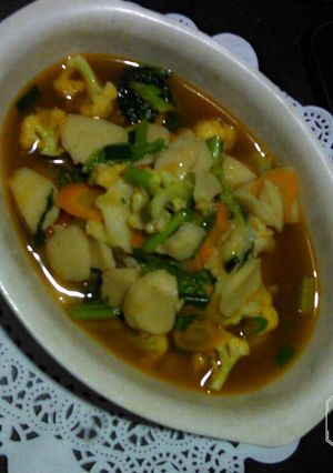 Foto resep Capcay kuah simpel