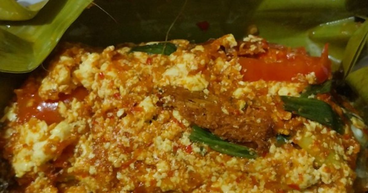 Pepes tahu ikan nila