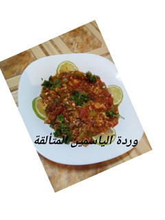 صورة لوصفة شطيطحة مخ بالطماطم