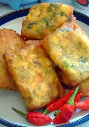Foto resep Martabak telor mini pedas simple