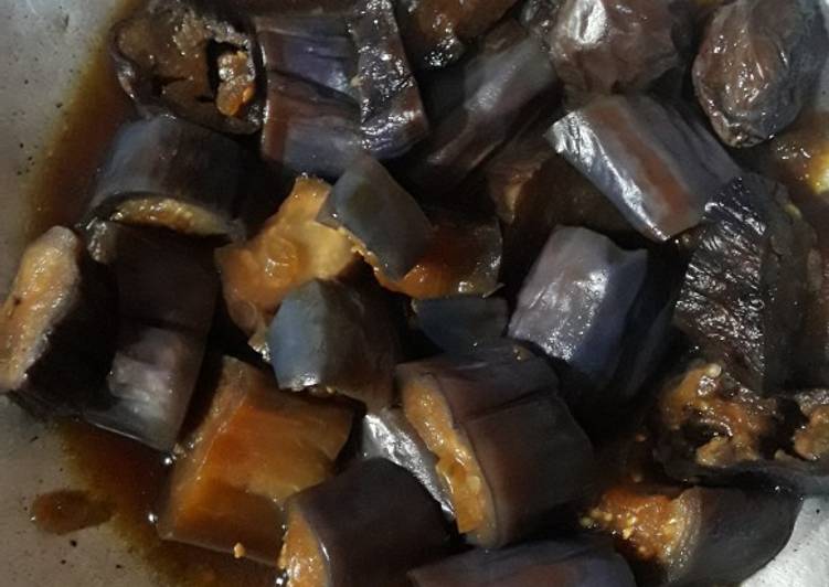 Oseng terong manis gurih