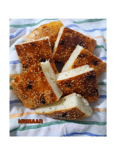 عکسی از دستور نان پیده رمضان "ترکیه ای"