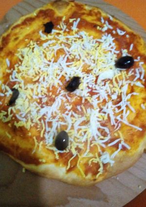 صورة لوصفة بيتزا تقولي تاع برا