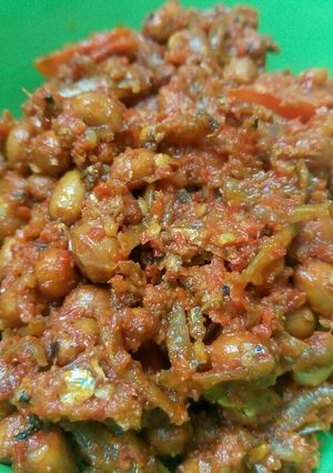Foto resep Teri Kacang Balado
