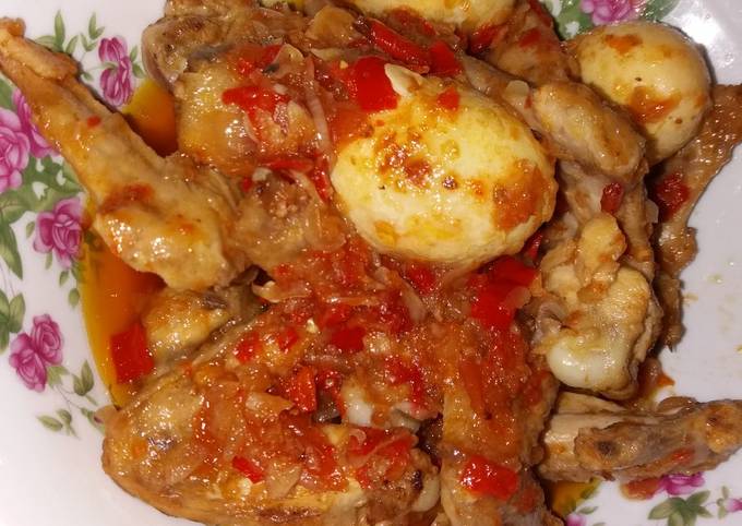 Balado telur sayap ayam😅