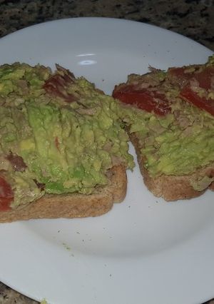 Una foto de Tostada light.