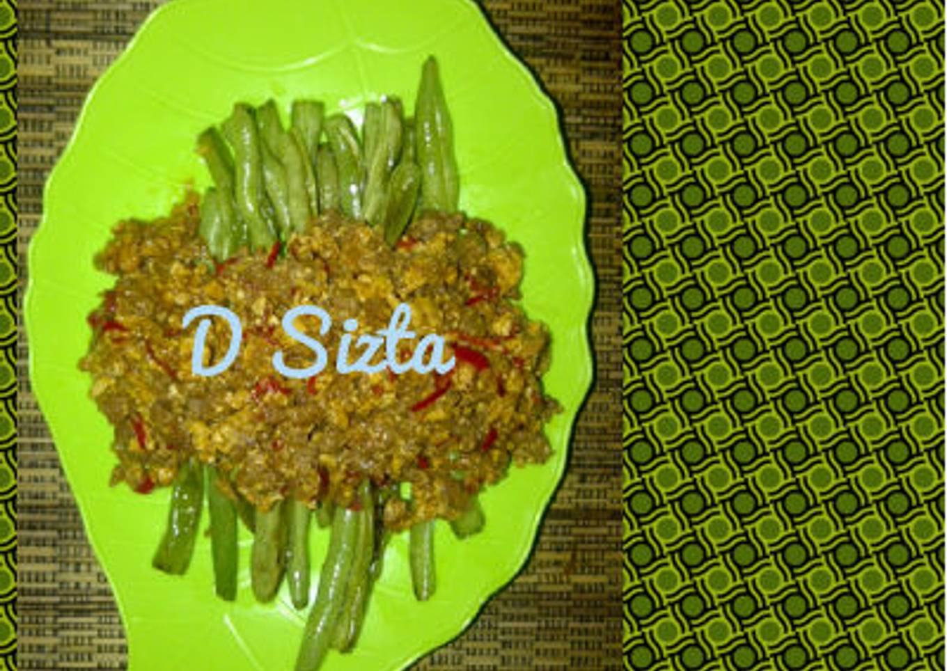 BUNCIS DAGING TELUR CINCANG MAKNYUS