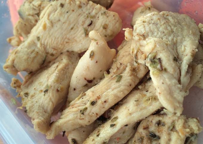 Resep Chicken lemon herbs (variasi menu GM diet hari 5-6), Menggugah Selera