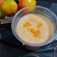 A picture of Mango peach shake.