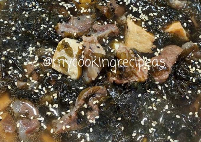 Resep Sup Rumput Laut Ala Korea Miyeok Guk Oleh My Cooking Recipeas