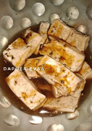 Foto resep Tahu saus tiram (menu diet)