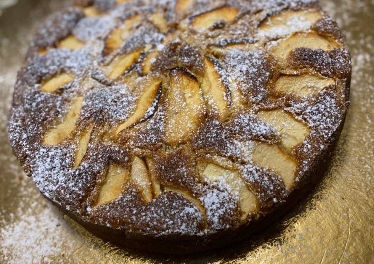 Steps to Make Speedy Torta di mele leggera e senza glutine!