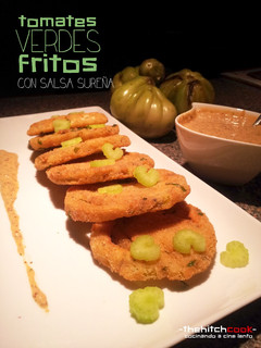 Una foto de Tomates verdes fritos